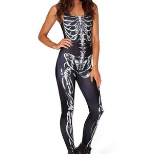 Black Milk Clothing Mechanical Bones Catsuit